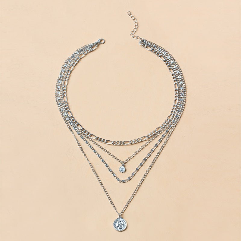 Gold Charm Necklace For Women