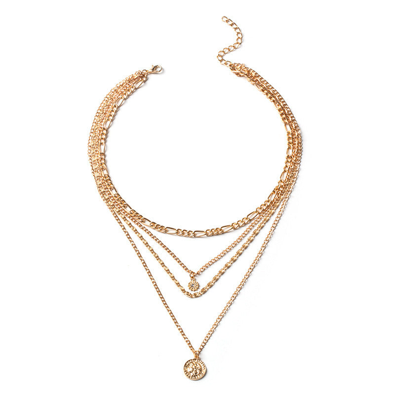 Gold Charm Necklace For Women